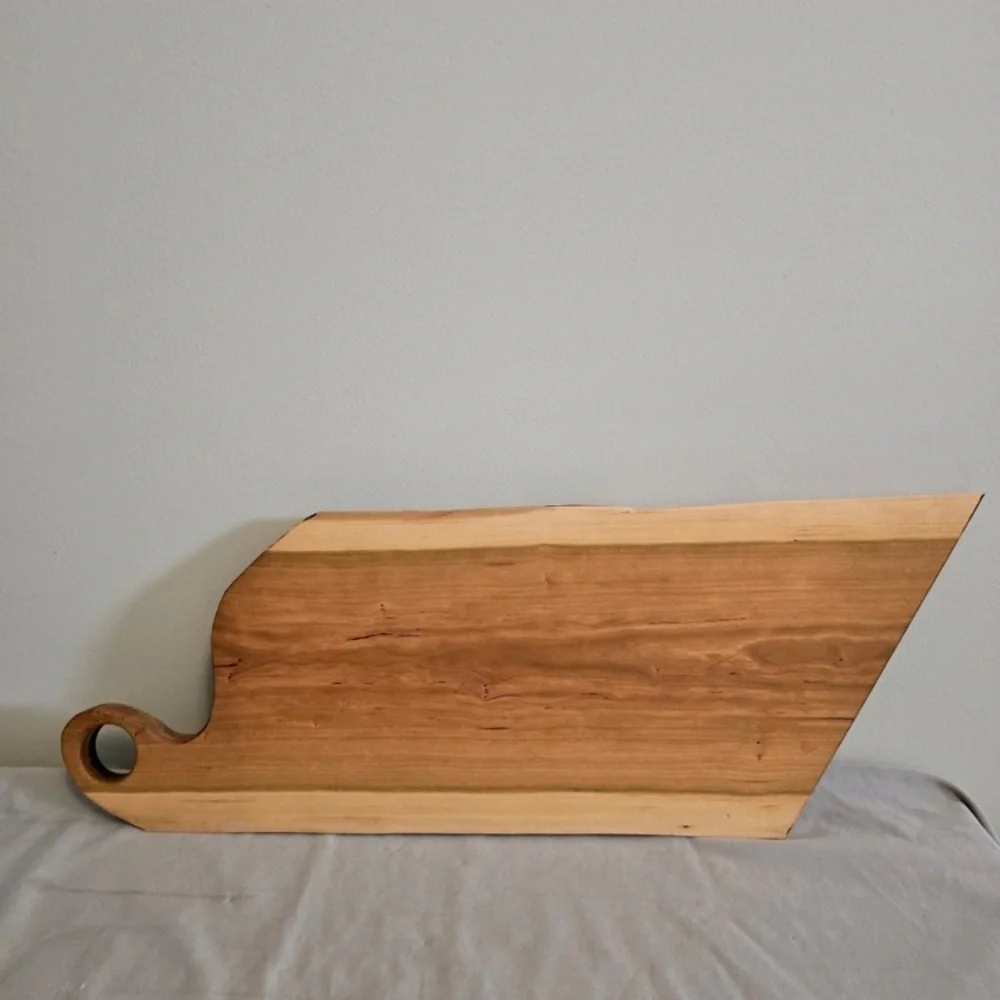 Handmade here slightly